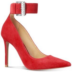 MICHAEL Michael Kors Leather Women's Giselle Ankle-Strap Stiletto Heels NIB sz5